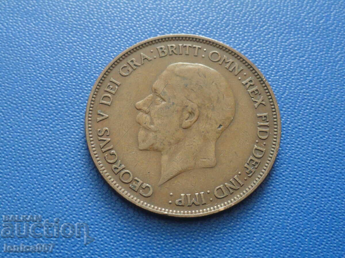 Great Britain 1929 - 1 penny (m) - 6 Great Britain 1929 - 1 penny (m) - 6