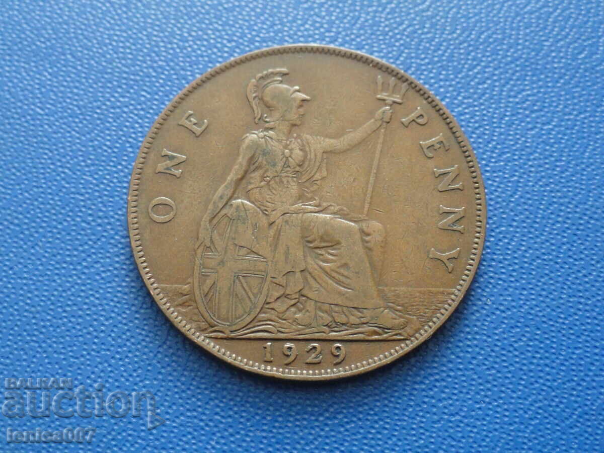 Great Britain 1929 - 1 penny (m) Great Britain 1929 - 1 penny (m)