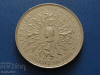 Marea Britanie 1980 - 25 pence ''80. de la nasterea lui kra