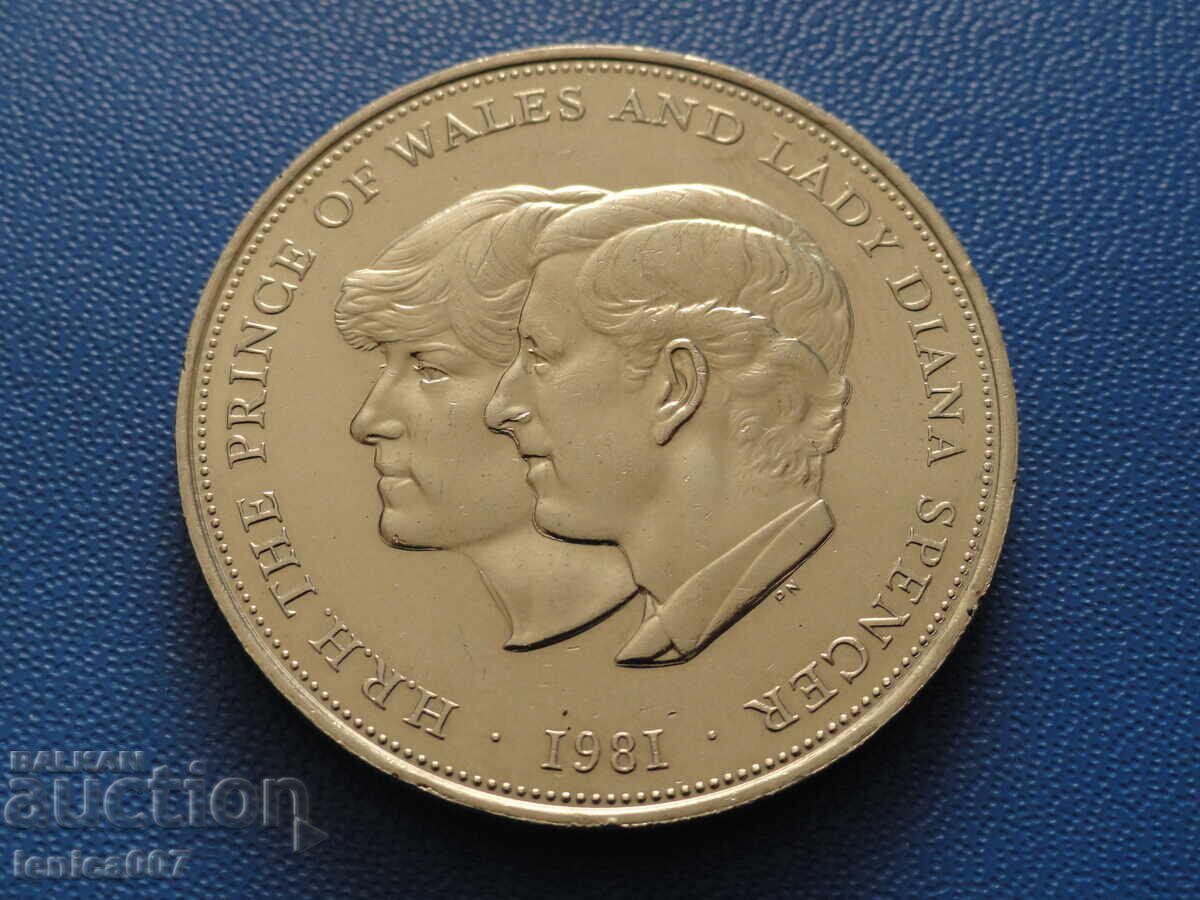 Auction Great Britain 1981 - 25 pence ''Wedding of Prince Charles and l Auction Great Britain 1981 - 25 pence ''Wedding of Prince Charles and l