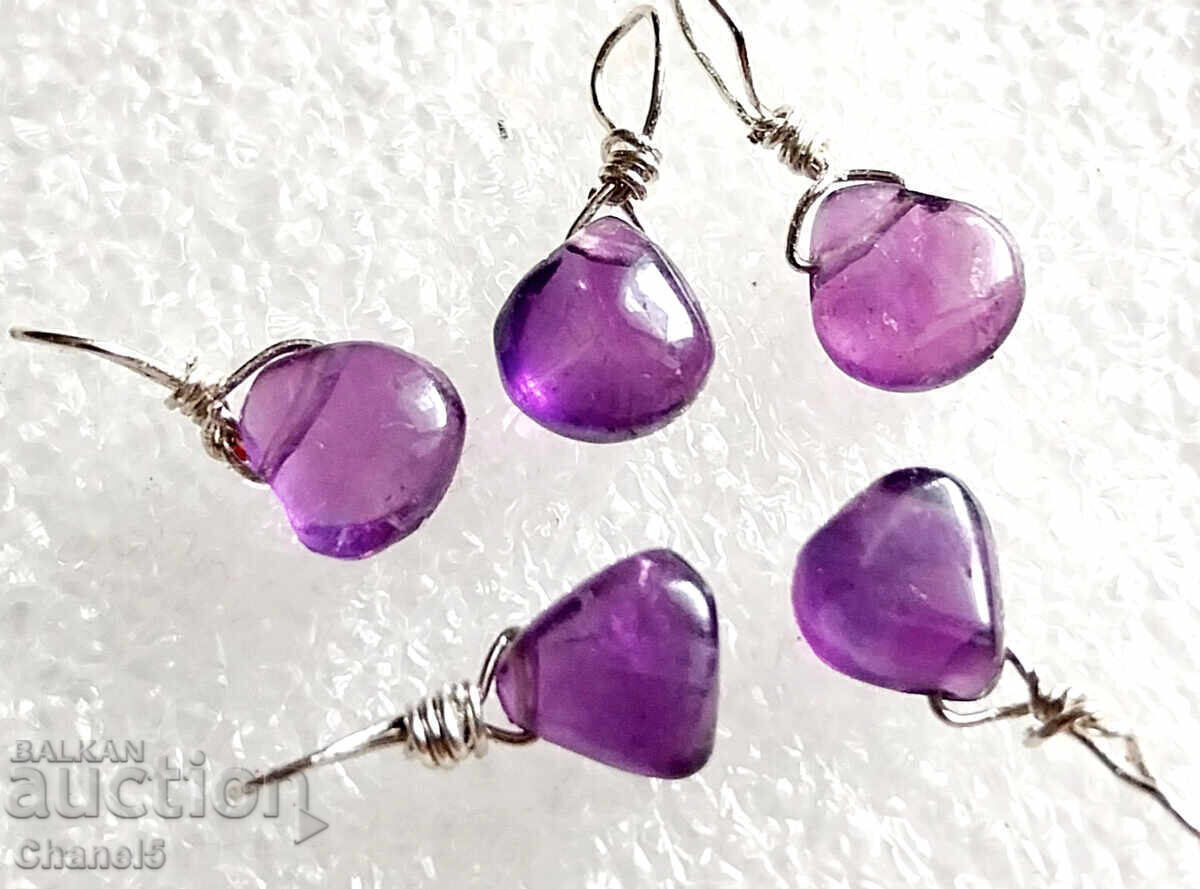 Delivery of MEDALLION with PURPLE AMETHYST AND 925 SILVER (123) Delivery of MEDALLION with PURPLE AMETHYST AND 925 SILVER (123)