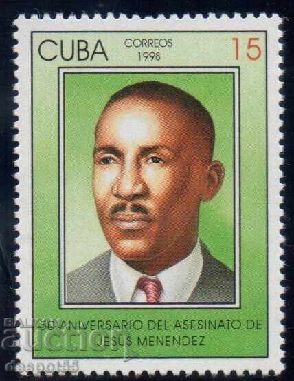 1998. Cuba. 50th anniversary of the death of Jesus Menendez. 1998. Cuba. 50th anniversary of the death of Jesus Menendez.