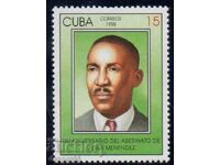 1998. Cuba. 50th anniversary of the death of Jesus Menendez.