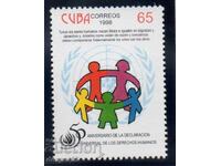 1998. Cuba. Declarația Universală a Drepturilor Omului.