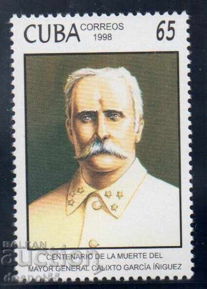 1998. Cuba. Major General Calixto Garca Iniguez, 1839-1898. 1998. Cuba. Major General Calixto Garca Iniguez, 1839-1898.