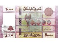 Liban - 20.000 Livre 2014/2019 - Pick- 93 UNC