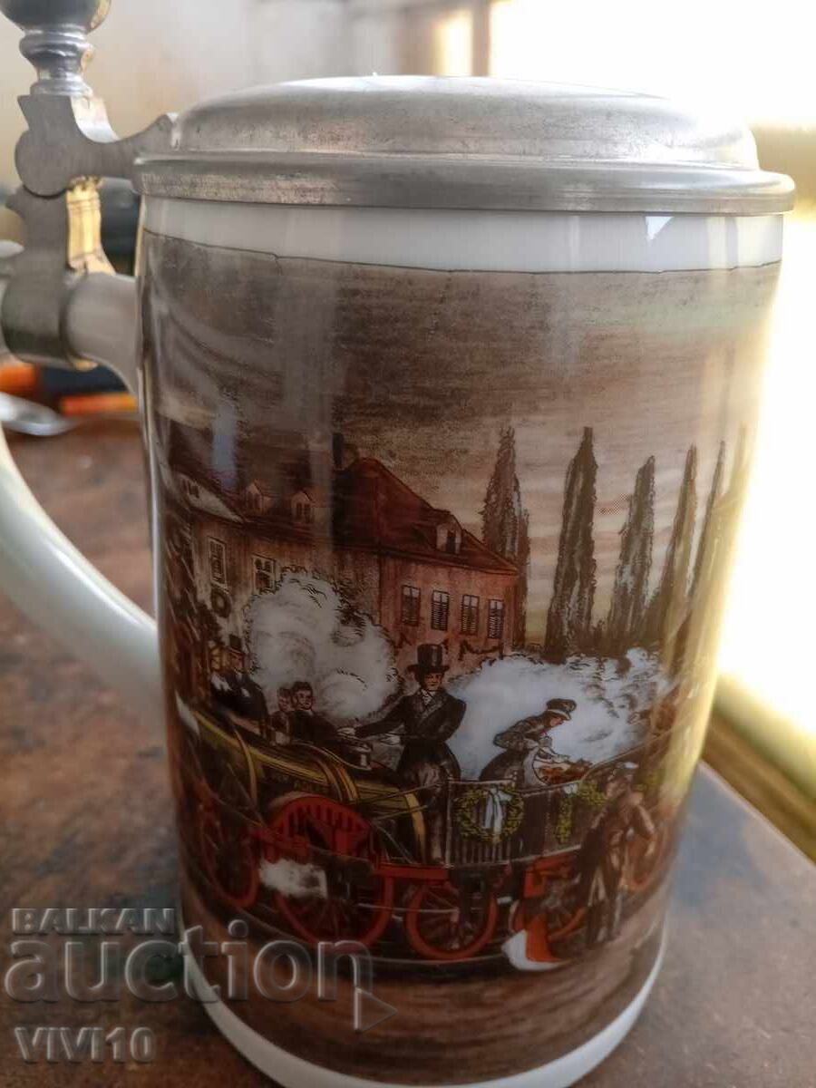 Vintage κούπα Γερμανία με σχέδιο με τιμή 30.00 BGN | € 15.34 Vintage κούπα Γερμανία με σχέδιο με τιμή 30.00 BGN | € 15.34