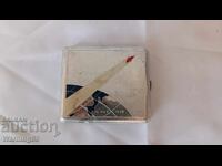 Old Russian cigarette case - anniversary - Sputnik-3 -1958