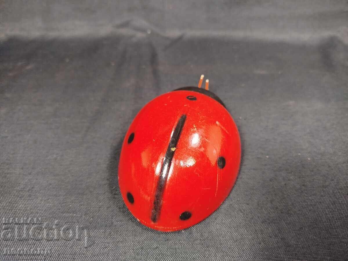 Auction  OLD RETRO SOC NRB MECHANICAL TOY LADYBUG