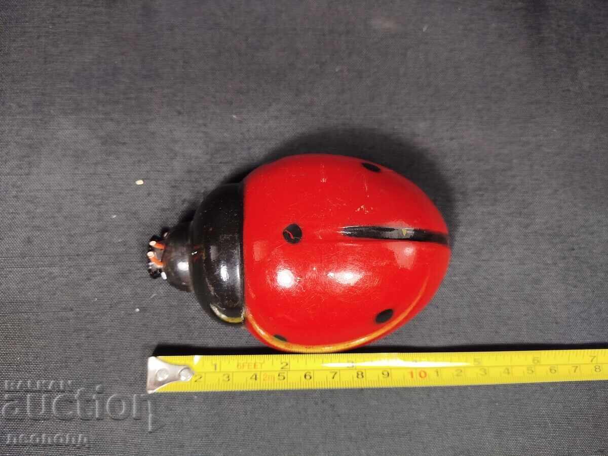 OLD RETRO SOC NRB MECHANICAL TOY LADYBUG - 6