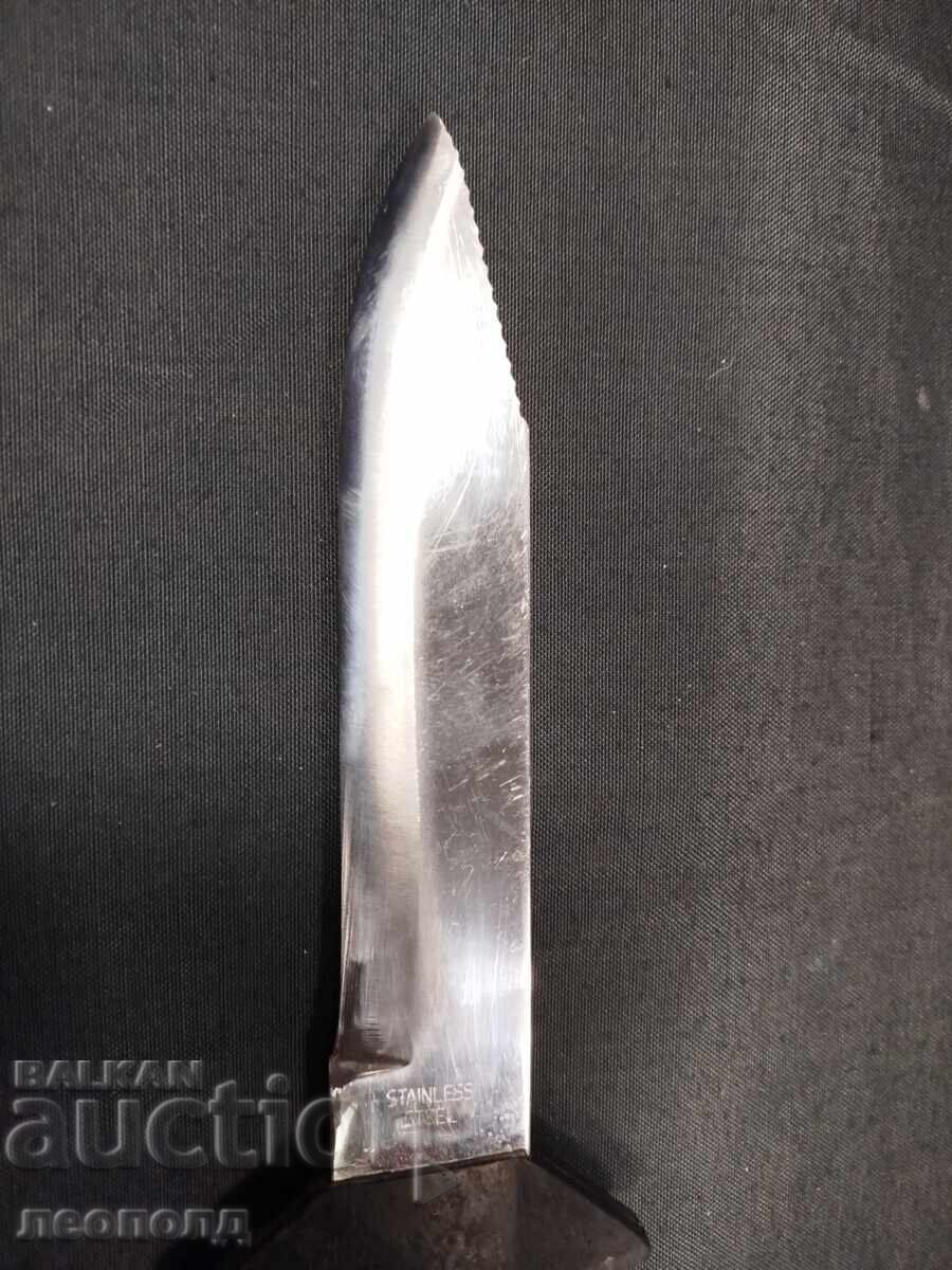 OLD RETRO DIVING KNIFE SCUBAPRO STAINLESS STEEL - 6