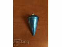 Plumb, cone, weight