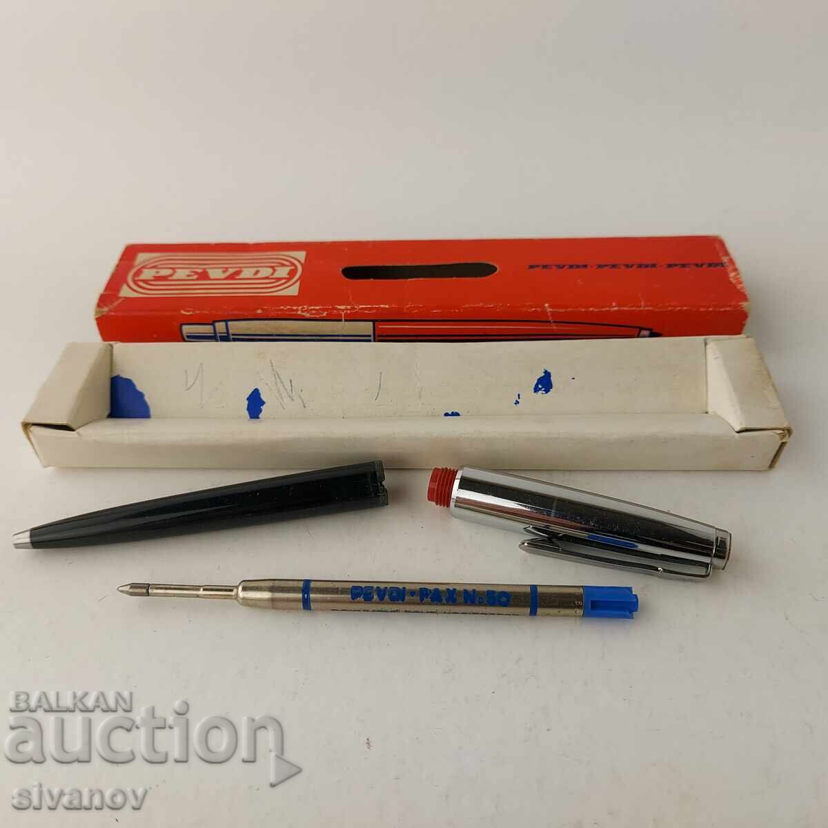 Old Pevdi PAX pen Pevdi Hungary with box #5767 - 6 Old Pevdi PAX pen Pevdi Hungary with box #5767 - 6