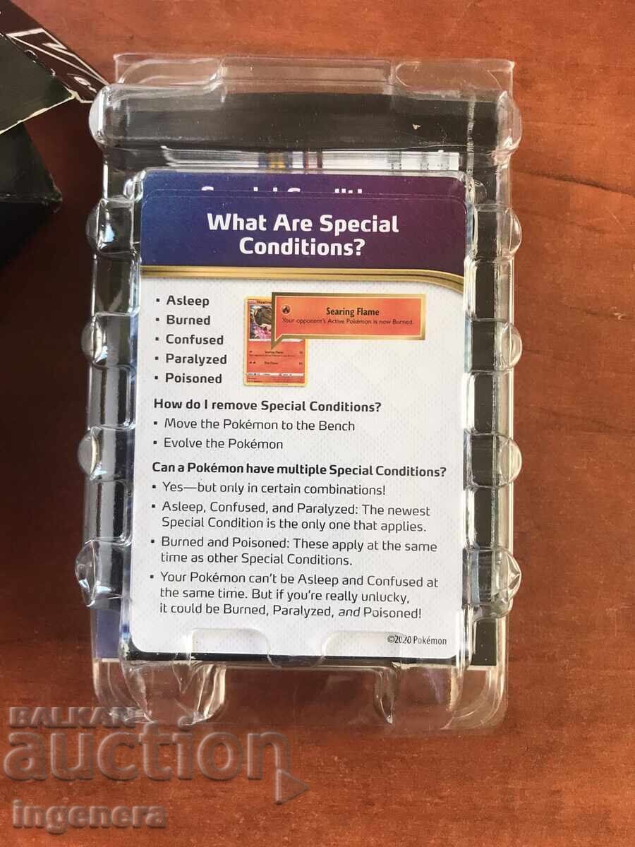 GAME "POKEMON" CARDS - 6 GAME "POKEMON" CARDS - 6