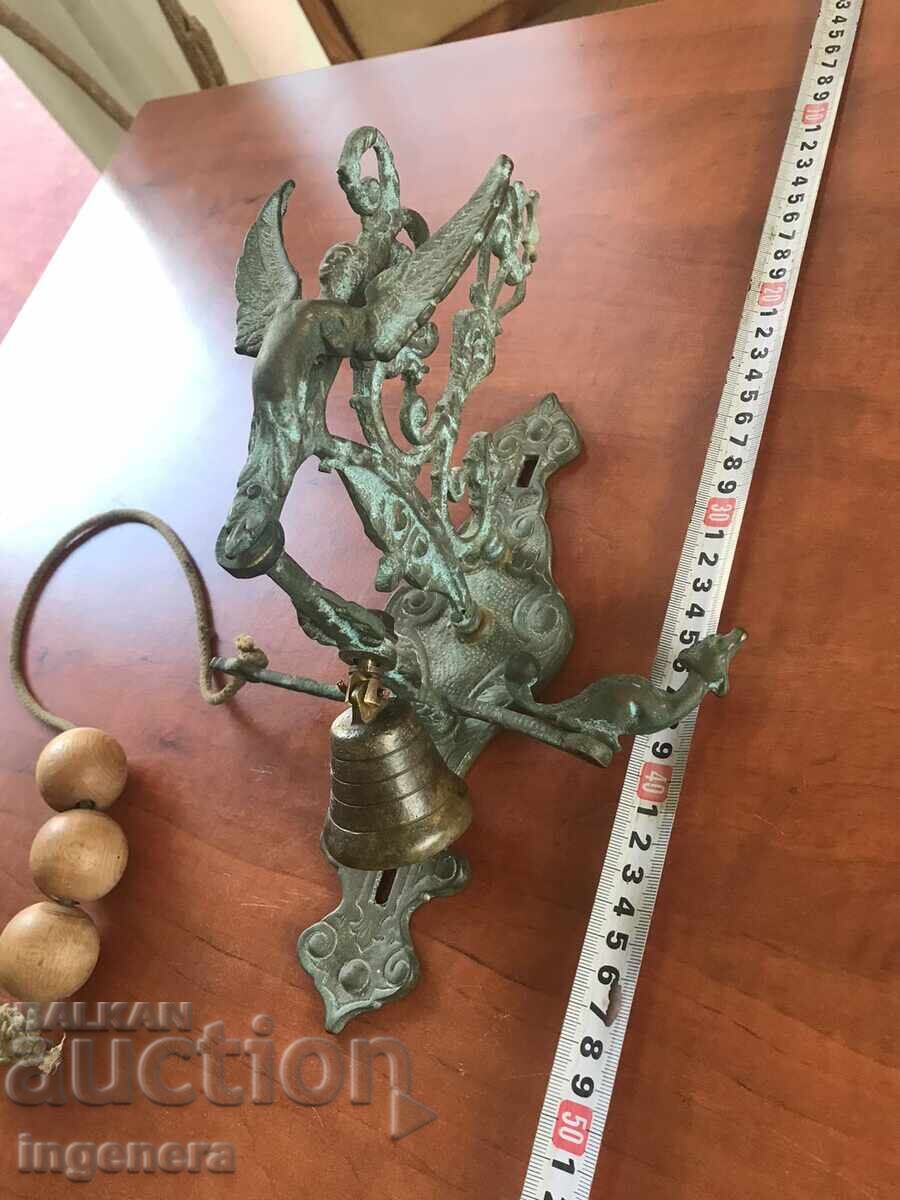 BELL FOR EXTERIOR DOOR BELL BRONZE ORNAMENTS with price 155.00 BGN | € 79.25 BELL FOR EXTERIOR DOOR BELL BRONZE ORNAMENTS with price 155.00 BGN | € 79.25