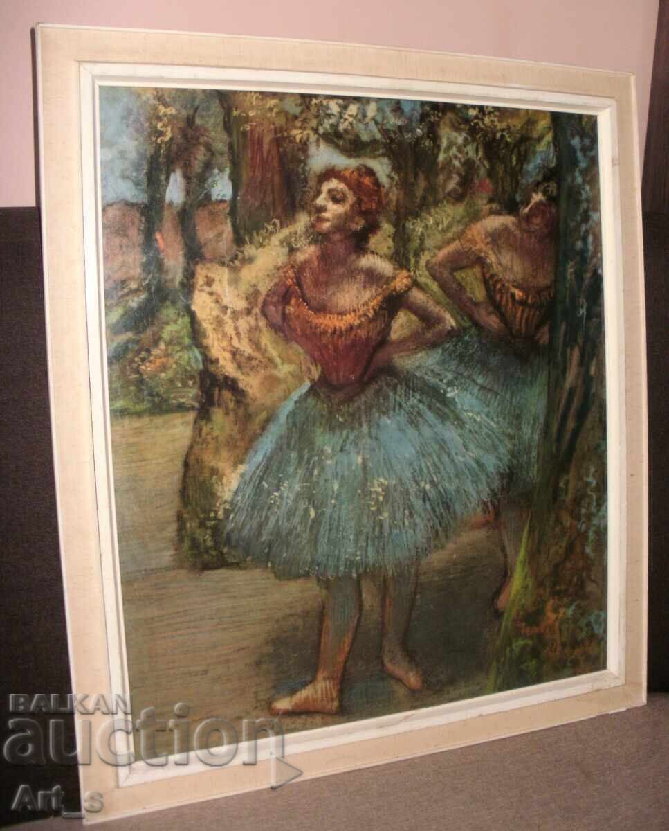 Μεγάλη έγχρωμη εκτύπωση του πίνακα "Δύο Χορευτές" του Ντεγκά - 5 Μεγάλη έγχρωμη εκτύπωση του πίνακα "Δύο Χορευτές" του Ντεγκά - 5