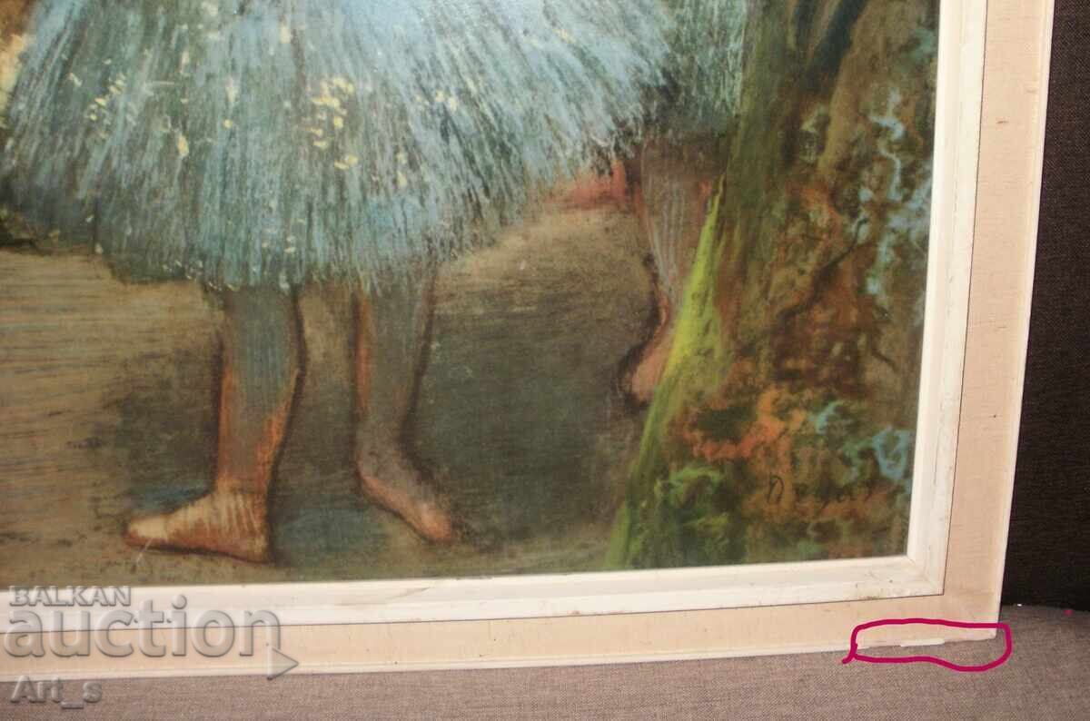 Large color print of the painting "Two Dancers" by Degas - 7 Large color print of the painting "Two Dancers" by Degas - 7