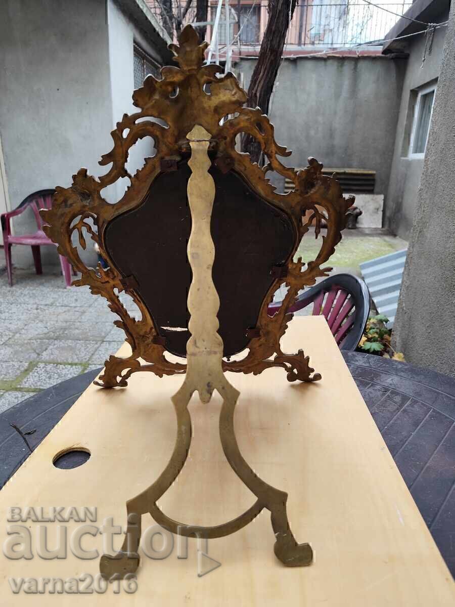 Table Mirror Bronze Louis XV Style, 19th Century with price 450.00 BGN | € 230.08 Table Mirror Bronze Louis XV Style, 19th Century with price 450.00 BGN | € 230.08