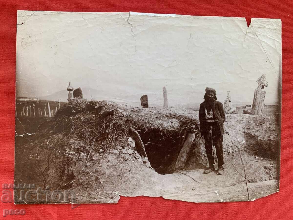 Balkan War Ottoman positions shelter antiquity G.Volz Balkan War Ottoman positions shelter antiquity G.Volz