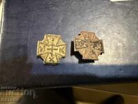 Crucea de Sf. Gheorghe veche, 2 bucăți