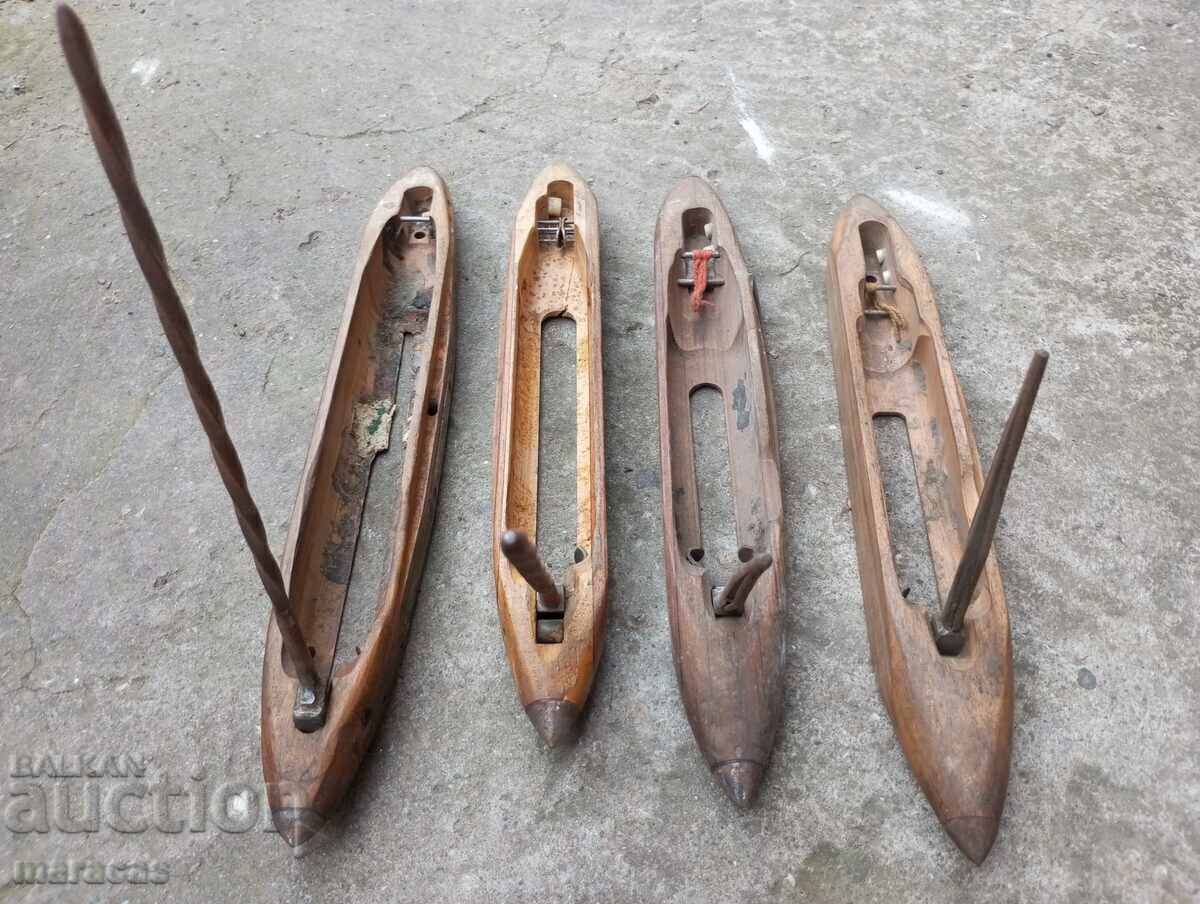 Δημοπρασία Παλιές σαΐτες από μεγάλους αργαλειούς