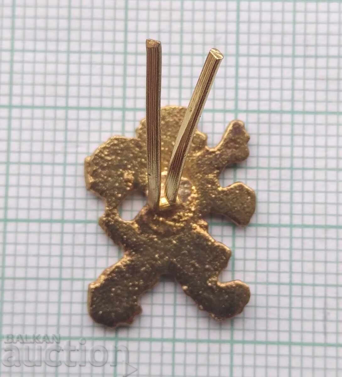 Auction  17940 Lion Lion Cub Cockade