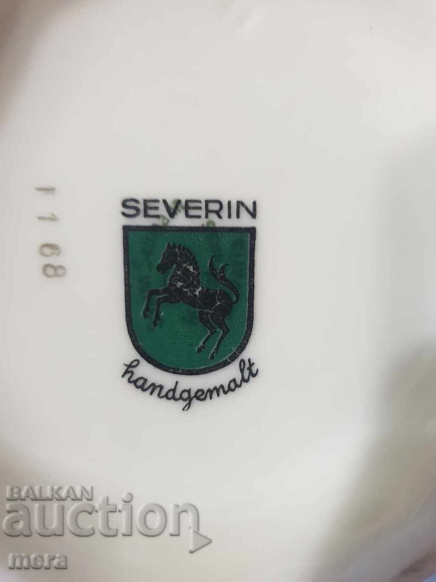 Baroque embossed sugar bowl and latria Severin Handgemalt - 7 Baroque embossed sugar bowl and latria Severin Handgemalt - 7