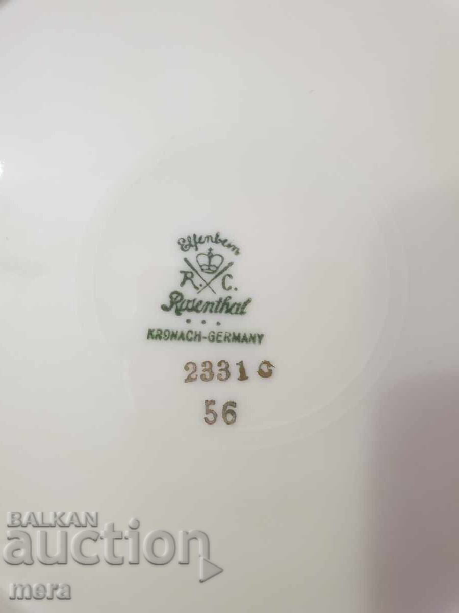 Μπαρόκ πιάτα γλυκού Rosenthal Kronach - 6 Μπαρόκ πιάτα γλυκού Rosenthal Kronach - 6