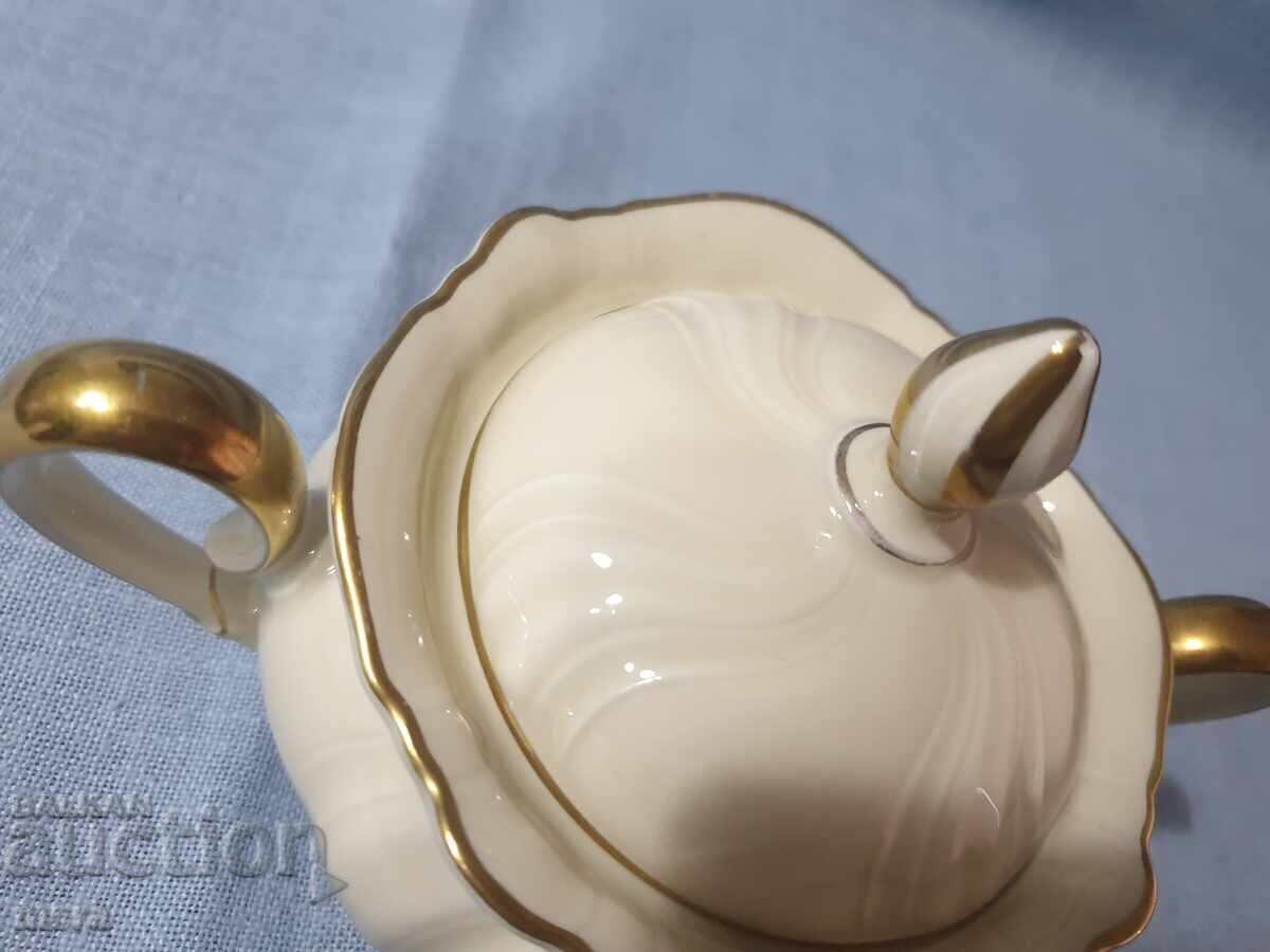 Auction Baroque large sugar bowl Rosenthal Kronach Auction Baroque large sugar bowl Rosenthal Kronach