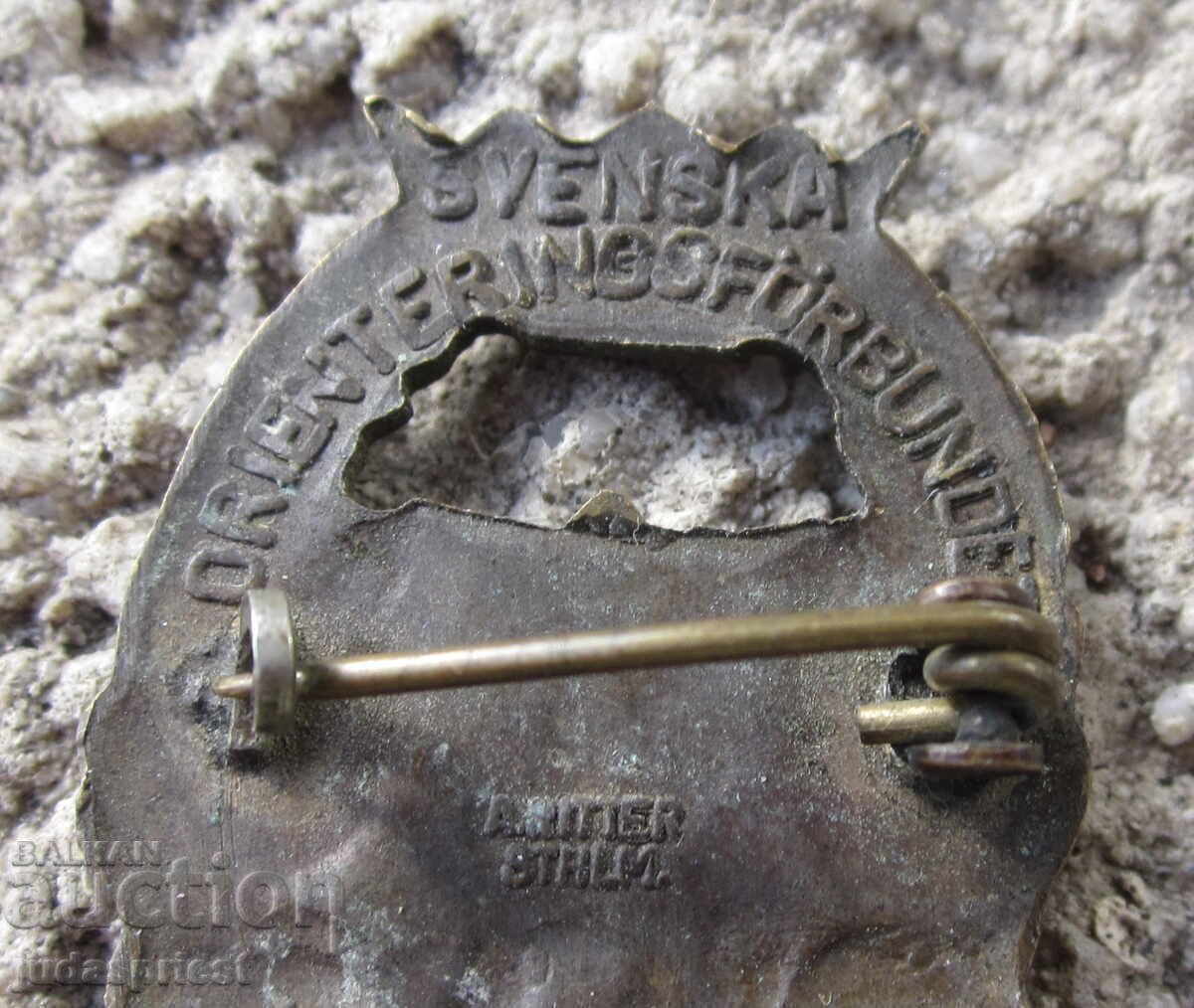 veche insignă a federației suedeze de orientare - 5 veche insignă a federației suedeze de orientare - 5