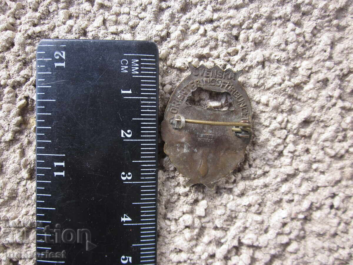 veche insignă a federației suedeze de orientare - 6 veche insignă a federației suedeze de orientare - 6