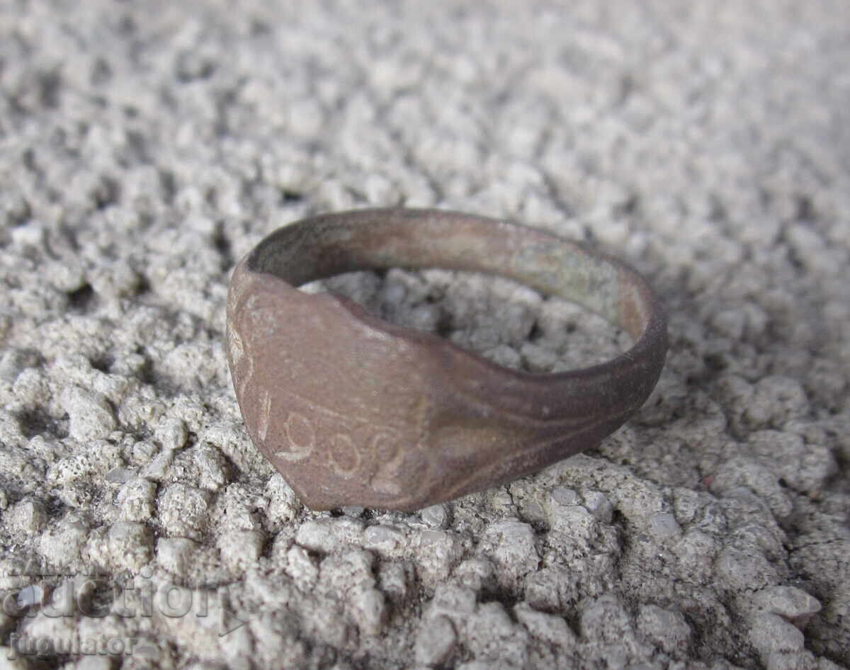 Delivery of Kingdom of Bulgaria antique Bulgarian soldier ring