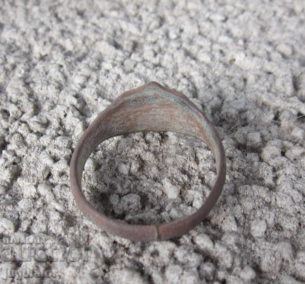 Kingdom of Bulgaria antique Bulgarian soldier ring - 5