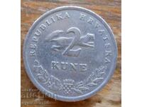 2 kuna 1993 - Croatia