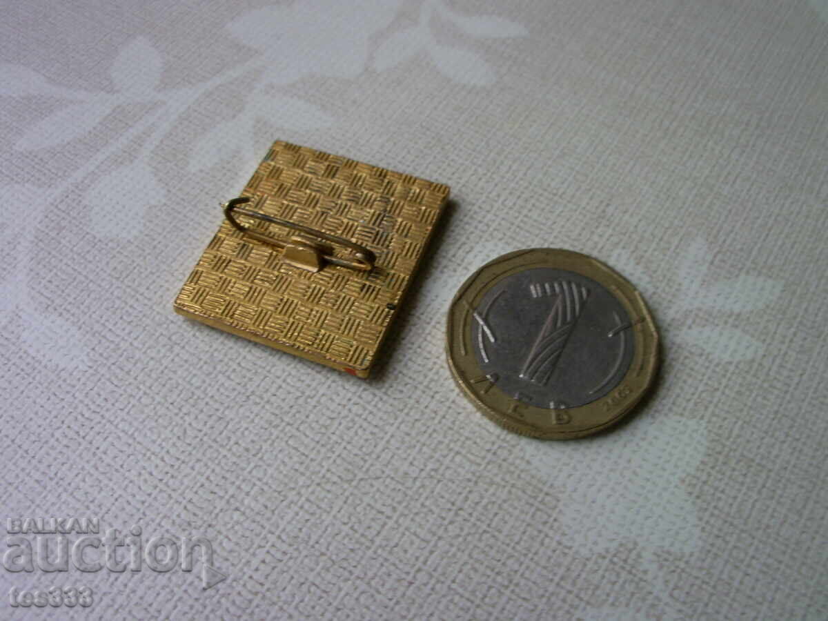 Insigna Al 33-lea Congres al BZNS - 5 Insigna Al 33-lea Congres al BZNS - 5