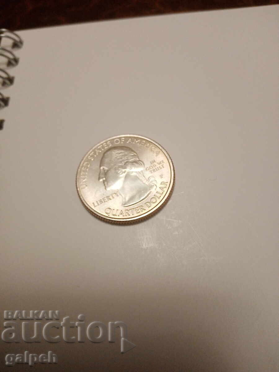COIN USA - 25 cents 2019 - 2 leva with price 2.00 BGN | € 1.02 COIN USA - 25 cents 2019 - 2 leva with price 2.00 BGN | € 1.02