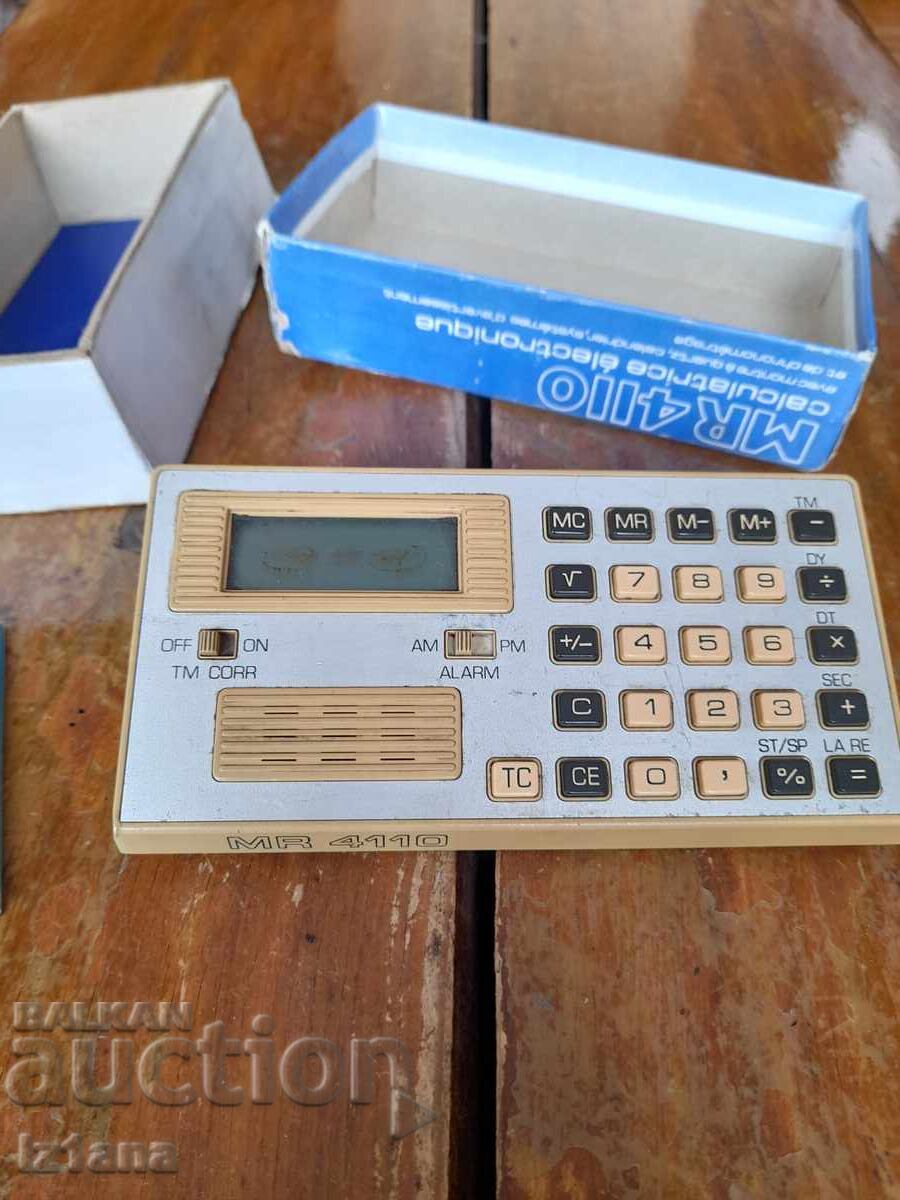 Auction Old MR 4110 calculator Auction Old MR 4110 calculator