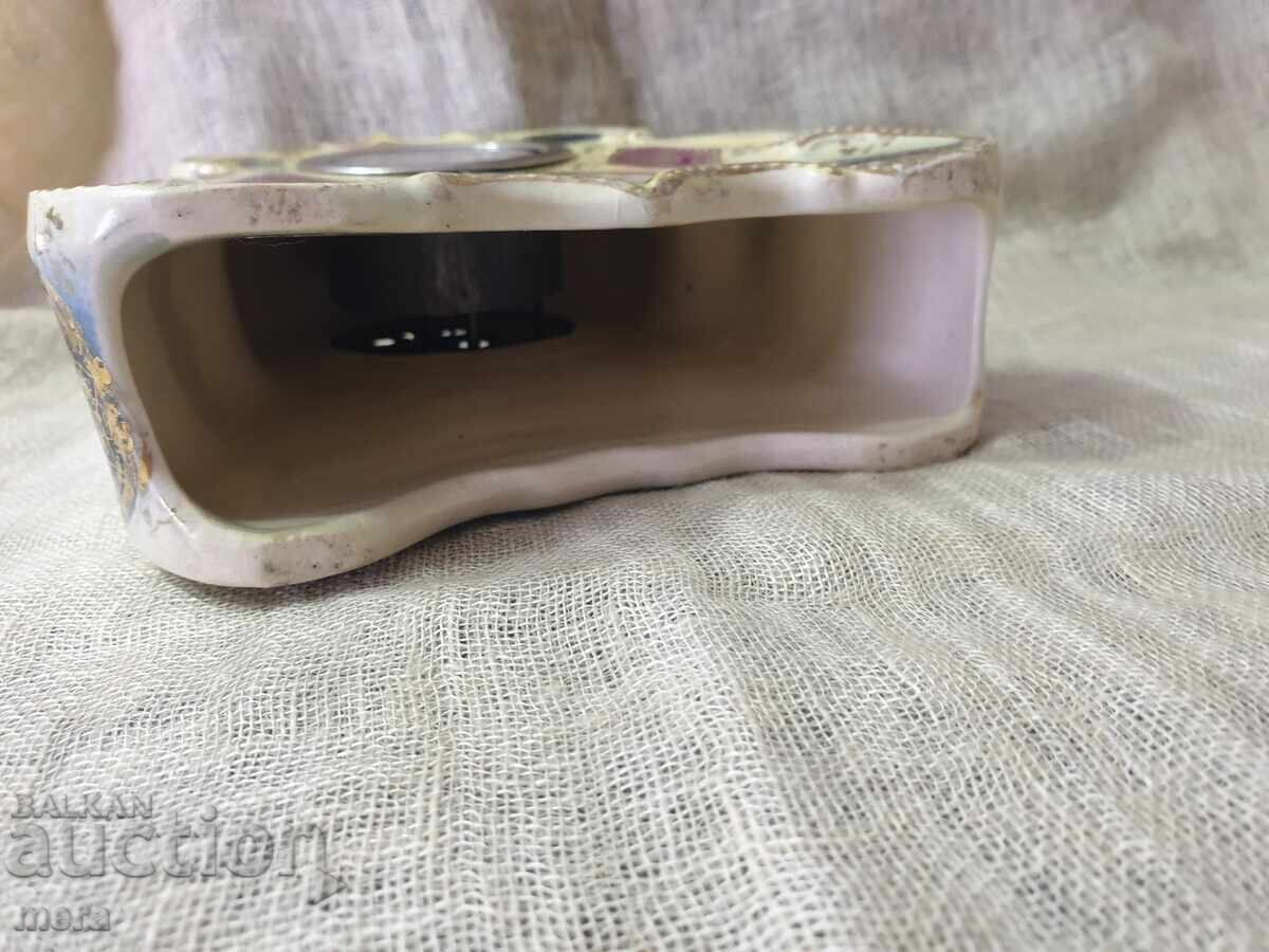 Antique Renaissance porcelain mantel clock - 7 Antique Renaissance porcelain mantel clock - 7