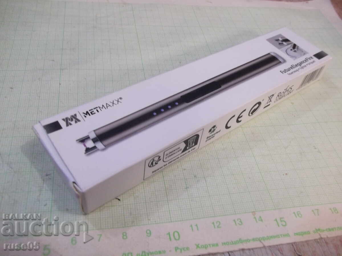 Delivery of Lighter "METMAXX-FutureEleganceFire" with charge indicator new Delivery of Lighter "METMAXX-FutureEleganceFire" with charge indicator new
