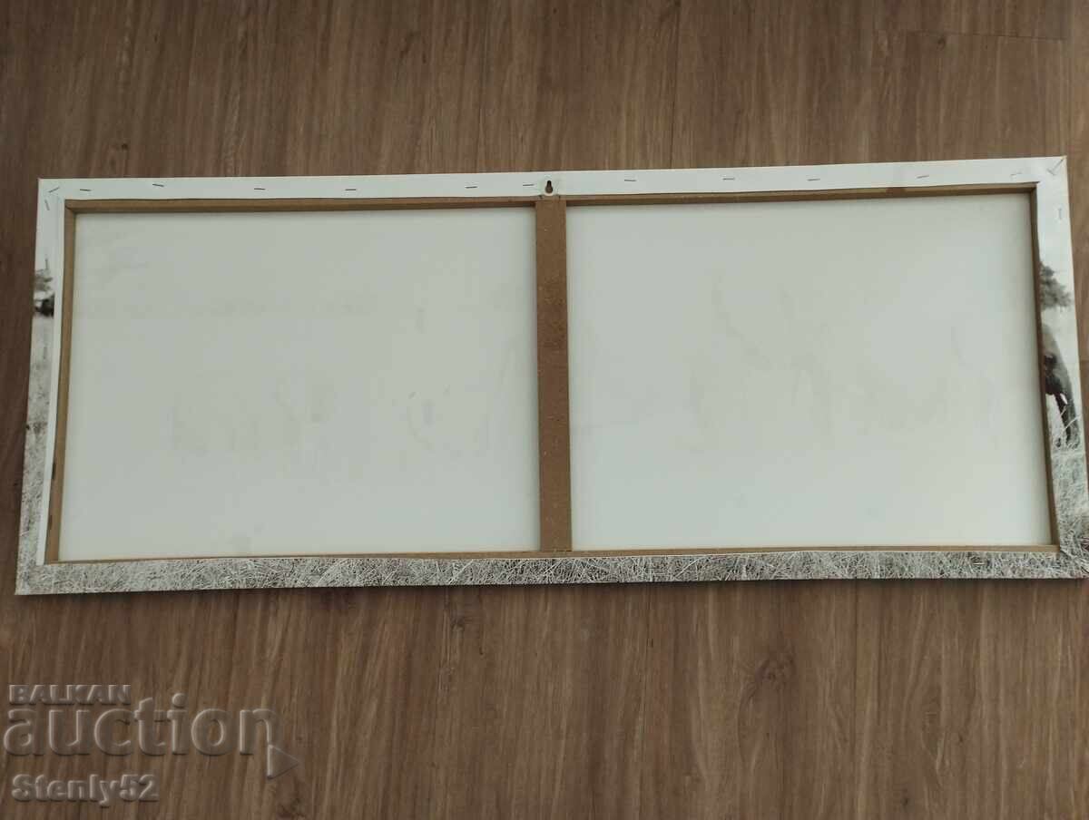 Framed vinyl painting "Elephants" with price 20.00 BGN | € 10.23