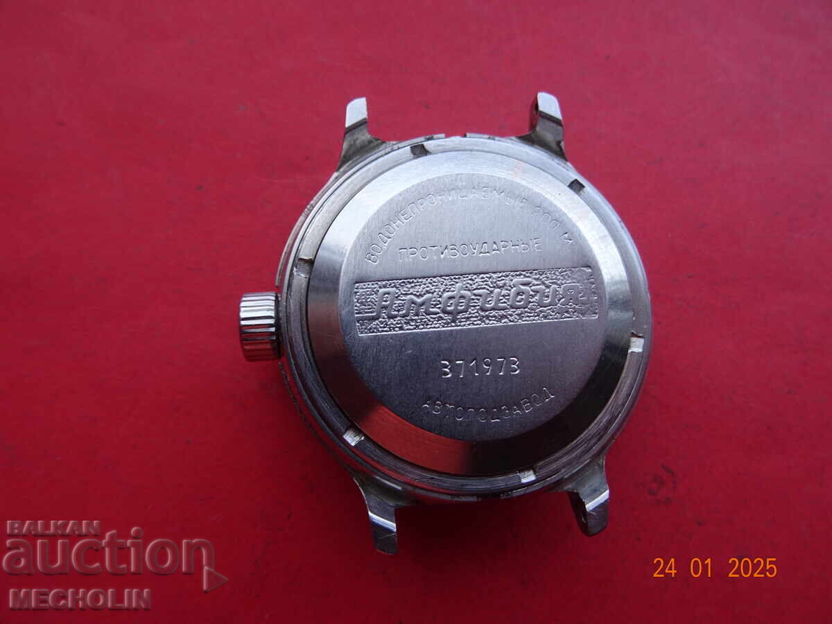 COLLECTOR'S WATCH RUSSIAN COMMANDER AMPHIBIOUS VOSTOK - 6