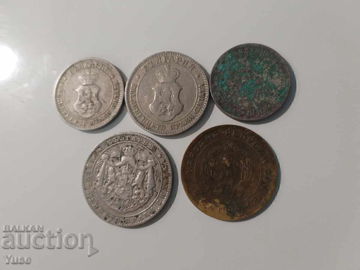 Лот български монети - 5 Лот български монети - 5