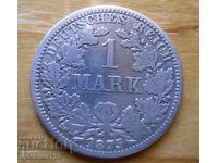 1 mark 1875 (silver) - Germany ( A )