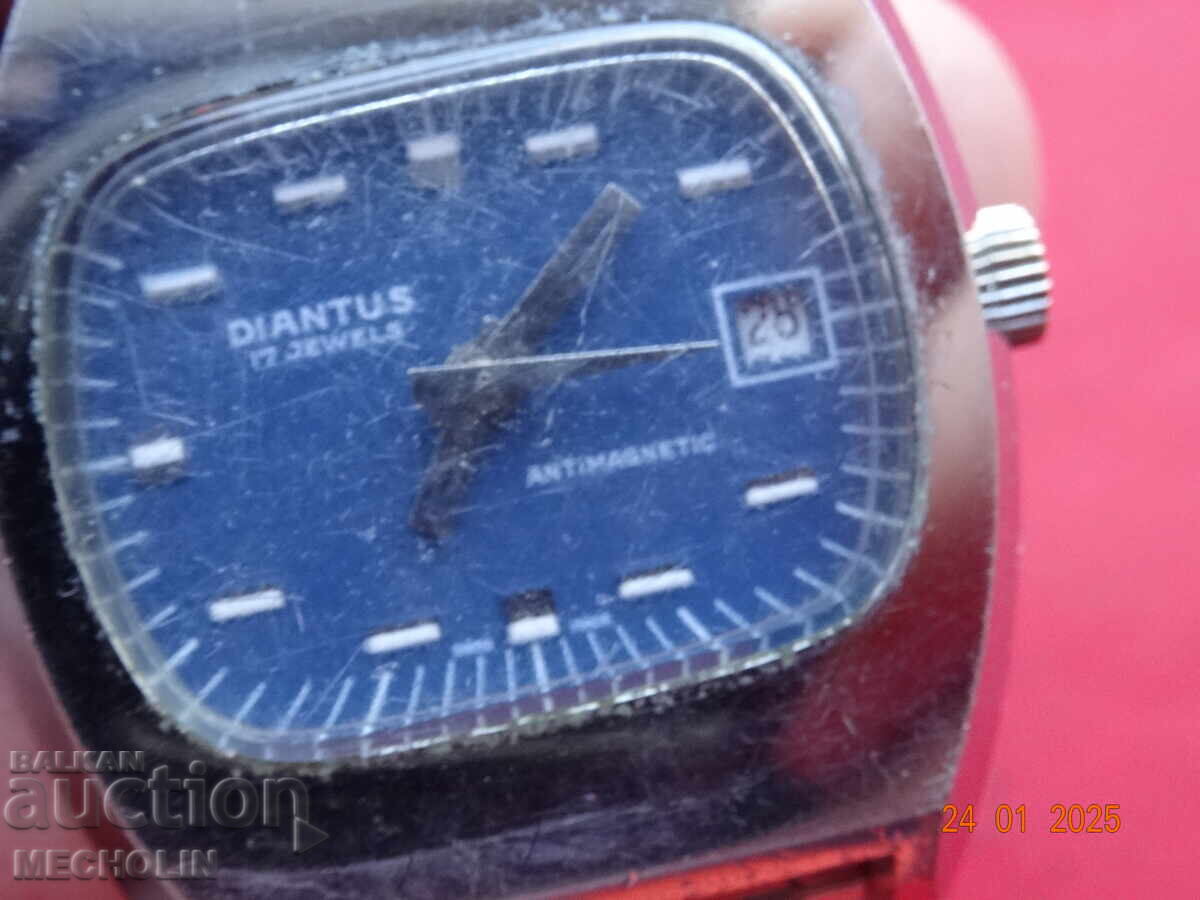 Auction COLLECTOR'S WATCH SWISS DIANTUS 17 K Auction COLLECTOR'S WATCH SWISS DIANTUS 17 K