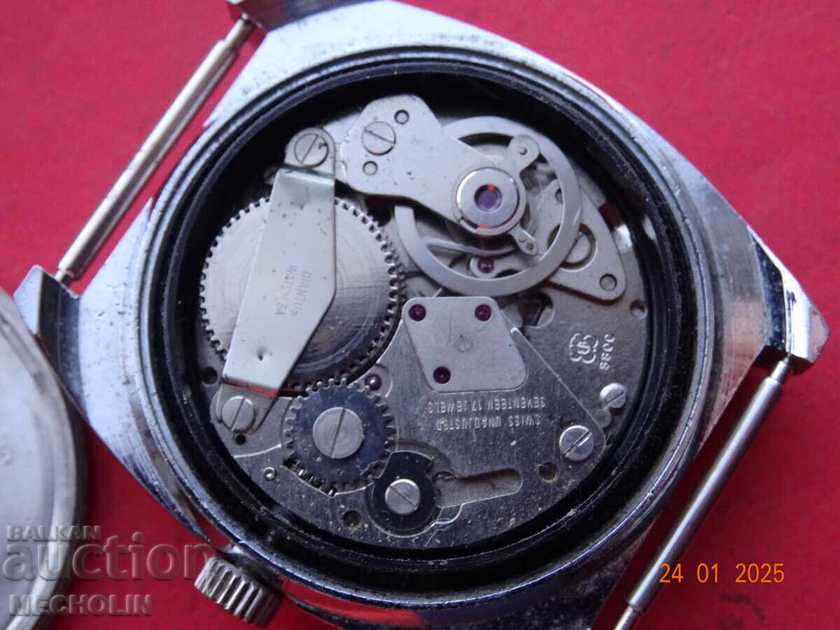 COLLECTOR'S WATCH SWISS DIANTUS 17 K - 5 COLLECTOR'S WATCH SWISS DIANTUS 17 K - 5