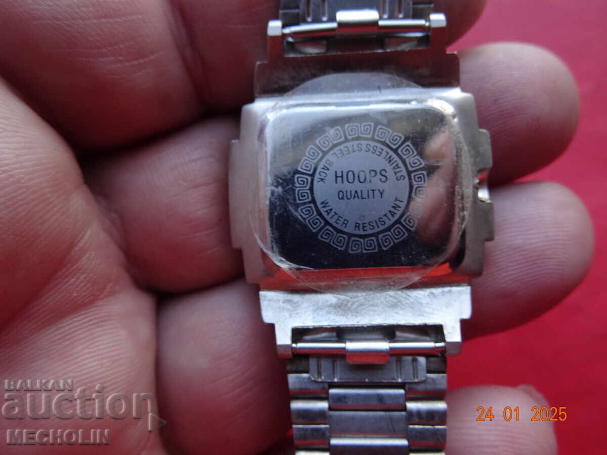 COLLECTORS' CASE WITH WATCH CHAIN WATCH HOOPS QUALITY - 5