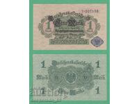 (¯`'•.¸ГЕРМАНИЯ  1 марка 1914  UNC  (вариант 1)¸.•'´¯)