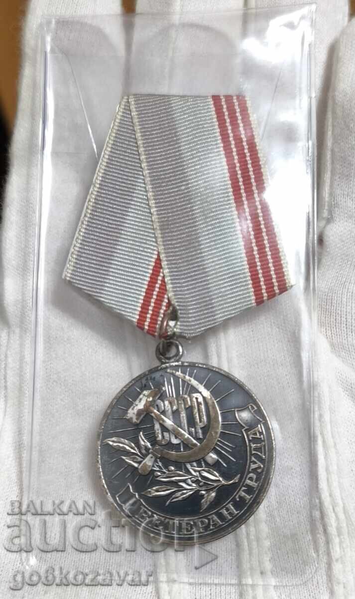 Medal Veteran of Labor, USSR Medal Veteran of Labor, USSR