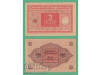 (¯`'•.¸GERMANIA 2 timbre 1920 UNC (varianta 2)¸.•'´¯)