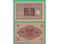 (¯`'•.¸ГЕРМАНИЯ  2 марки 1920  UNC  (вариант 1)¸.•'´¯)